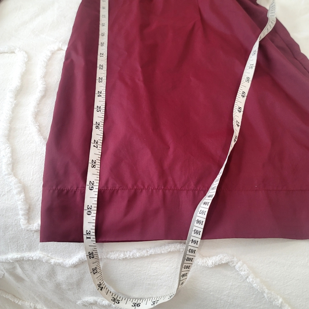 ​STAUD Millie Recycled Nylon Jumpsuit | Tawny Port Wine Red | Size 8 | Utility C - Picture 7 of 12